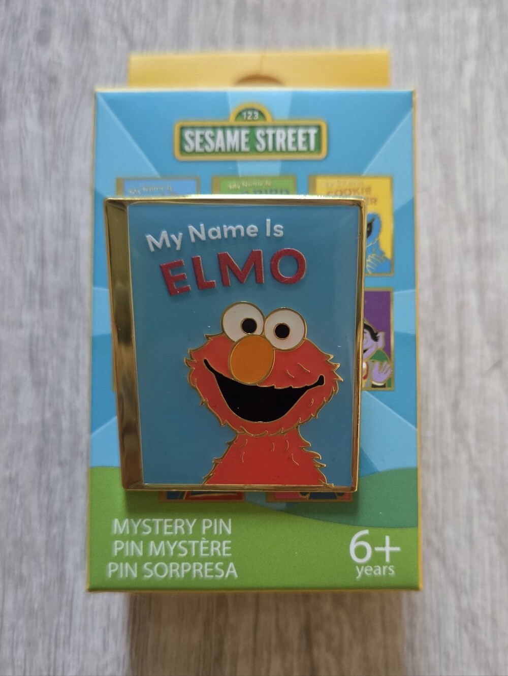 Loungefly Pin Elmo Sesame Street Storybook Blind Box - BoxLunch Exclusive